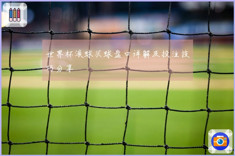 世界杯滚球买球盘口详解及投注技巧分享